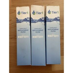 3x Tier1 RWF1011 Samsung Refrigerator Water Filters - Sealed New